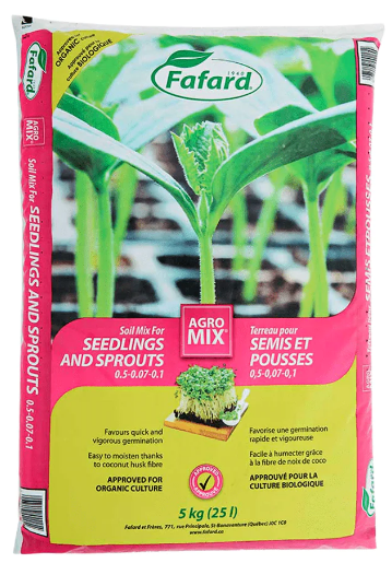 fafard organic potting mix M. Fafard