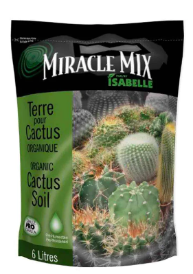 Terreau pour cactus organique 6L