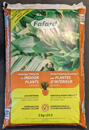 M. Fafard - Terreau Connaisseur pour Plantes d'Intérieur