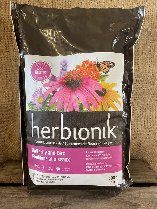 Herbionik Eco-Rustik® Papillon et oiseaux