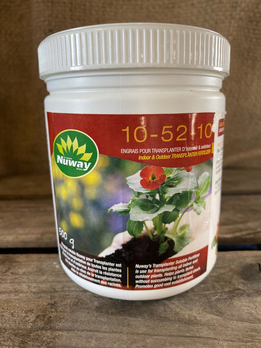 Indoor and Outdoor Transplant Fertilizer 10-52-10 Soluble